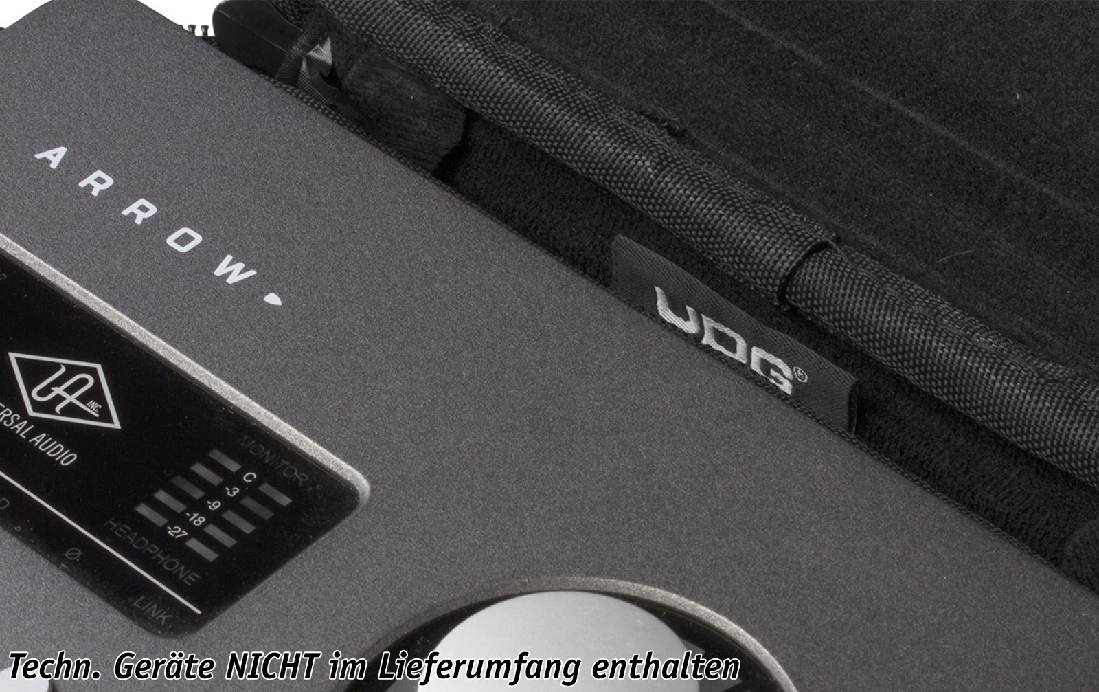 UDG Creator Universal Audio Arrow Hardcase Black (U8467BL)