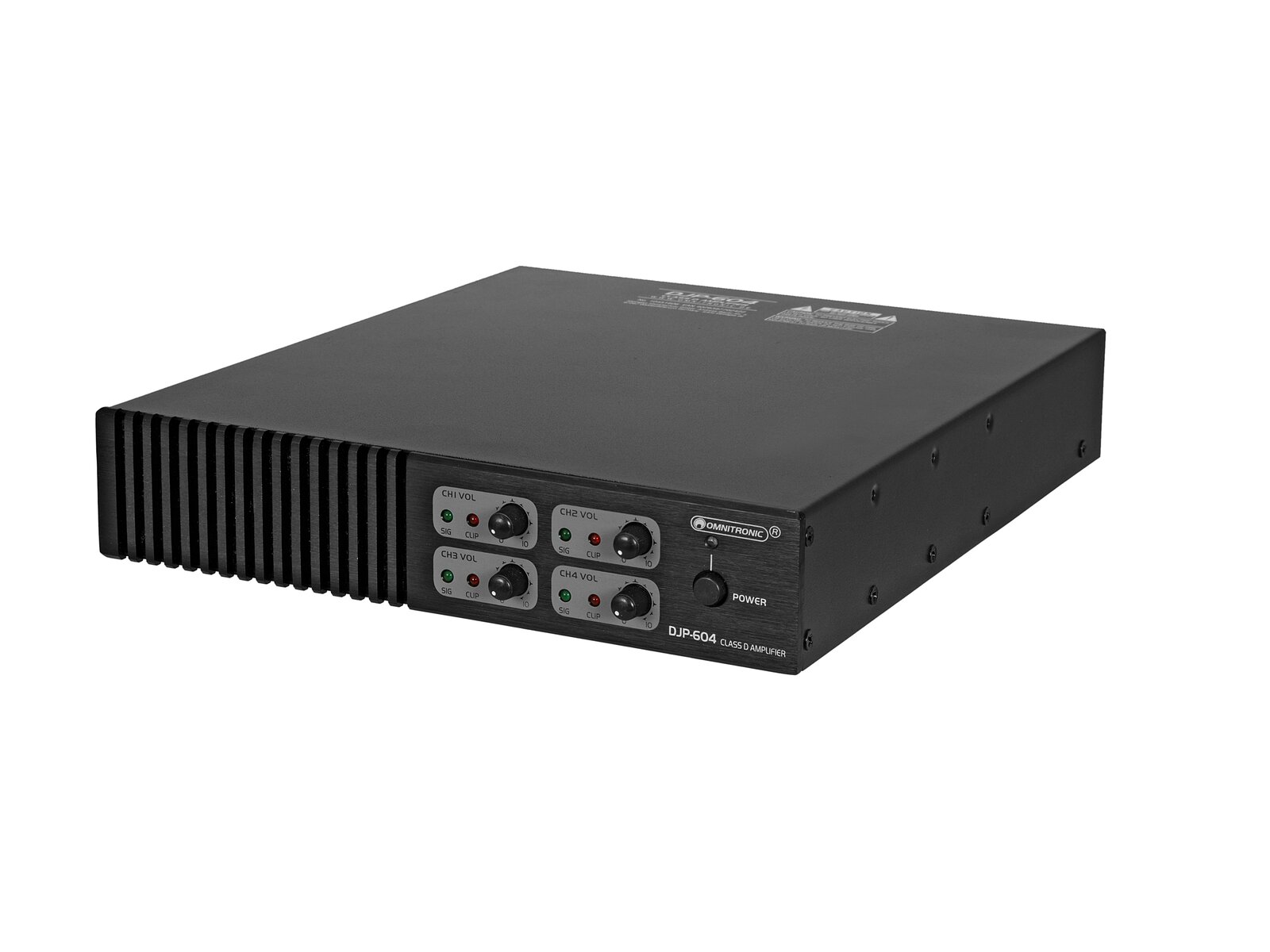 Omnitronic DJP-604 4-Kanal Class-D Endstufe B-Ware