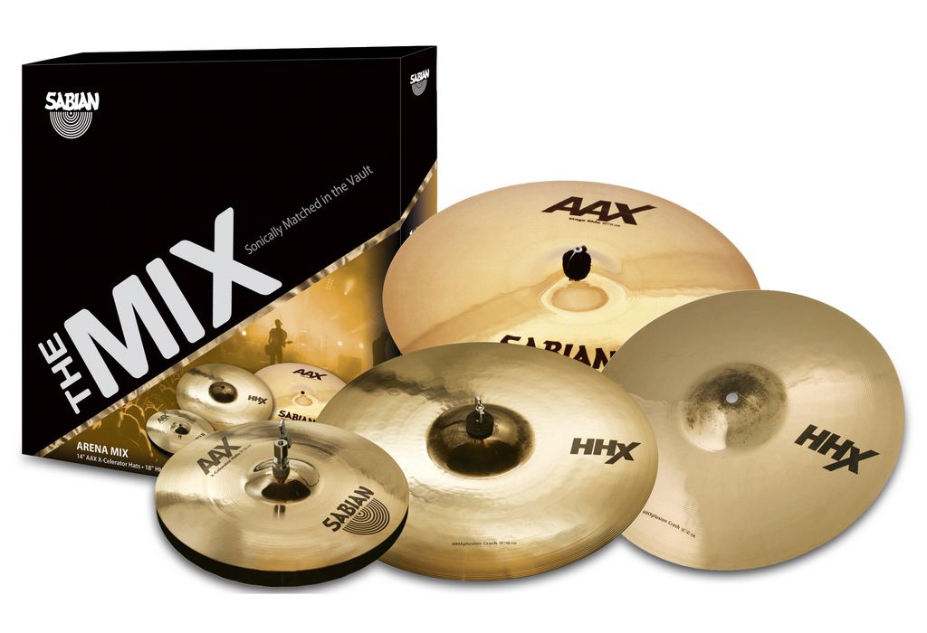 Sabian Mix-Serie AAX/HHX "Arena" Mix Set