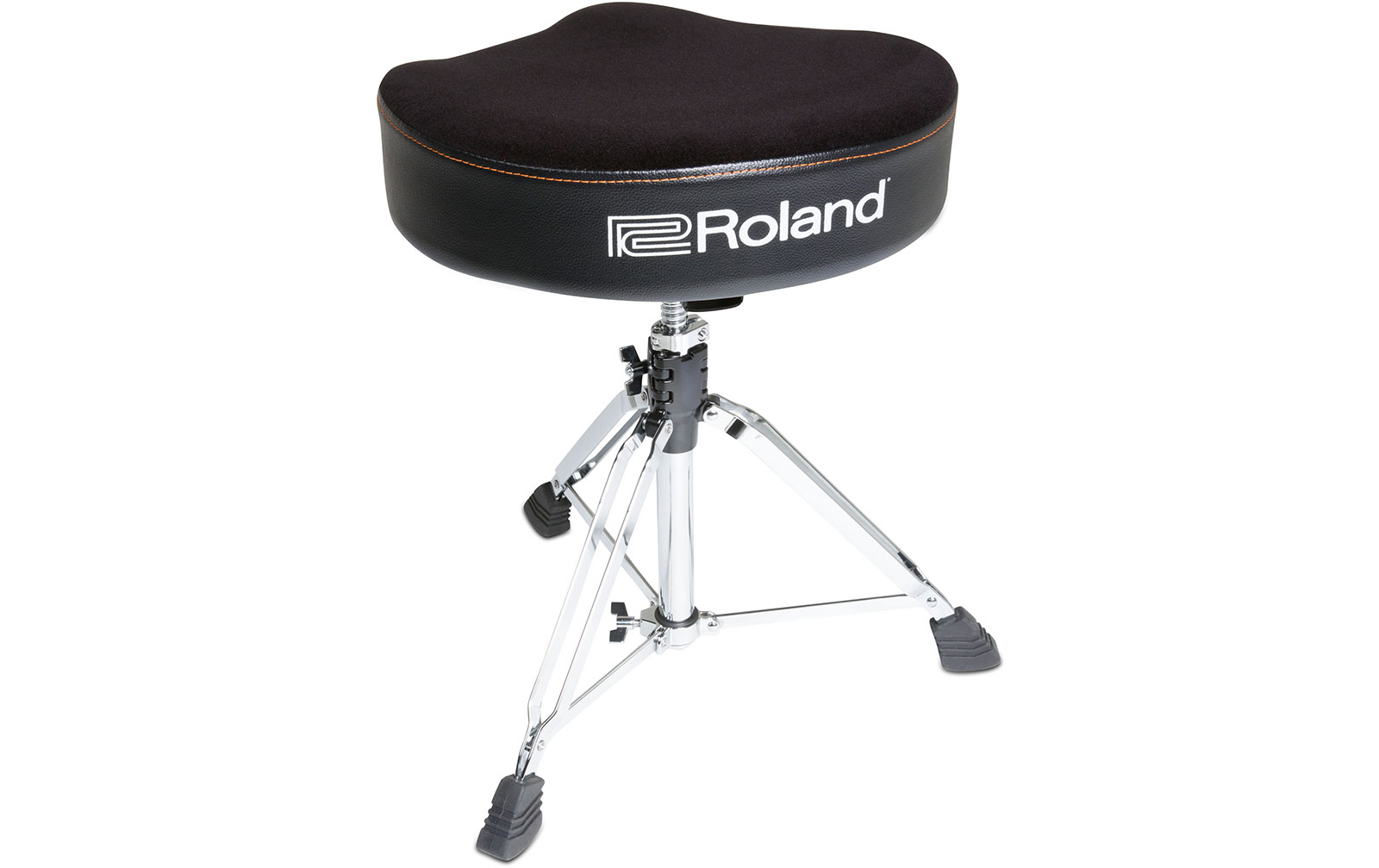 Roland RDT-S Sattel Drumhocker mit Velourbezug