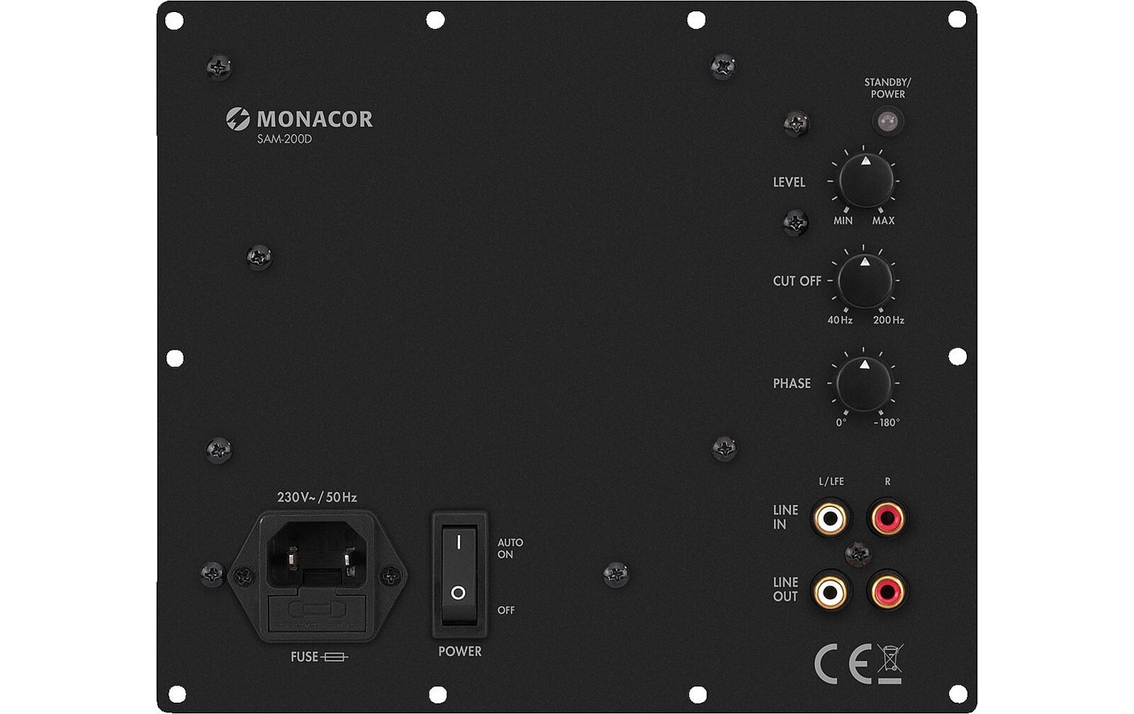 Monacor SAM-200D Digital-Verstärker-Modul
