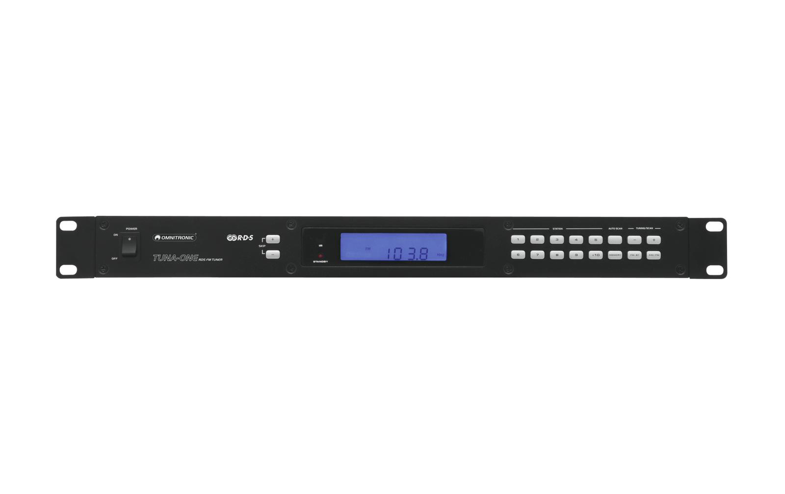 Omnitronic TUNA-ONE RDS FM-Tuner