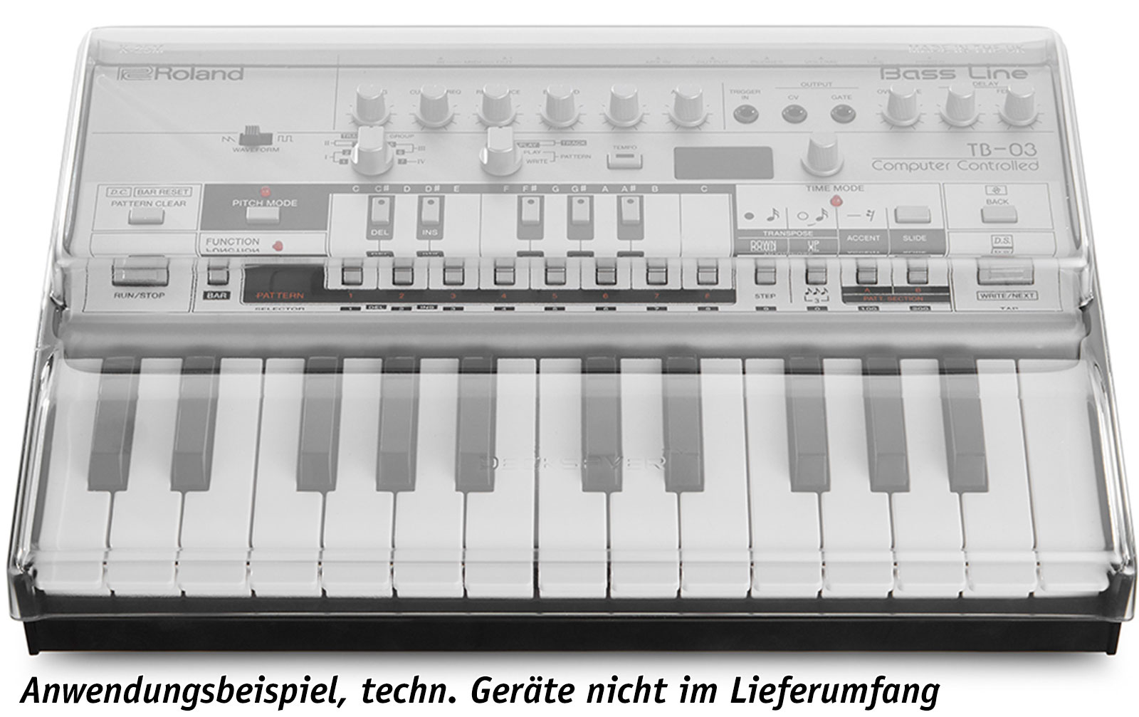 Decksaver Roland K-25M Boutique Staubschutzabdeckung