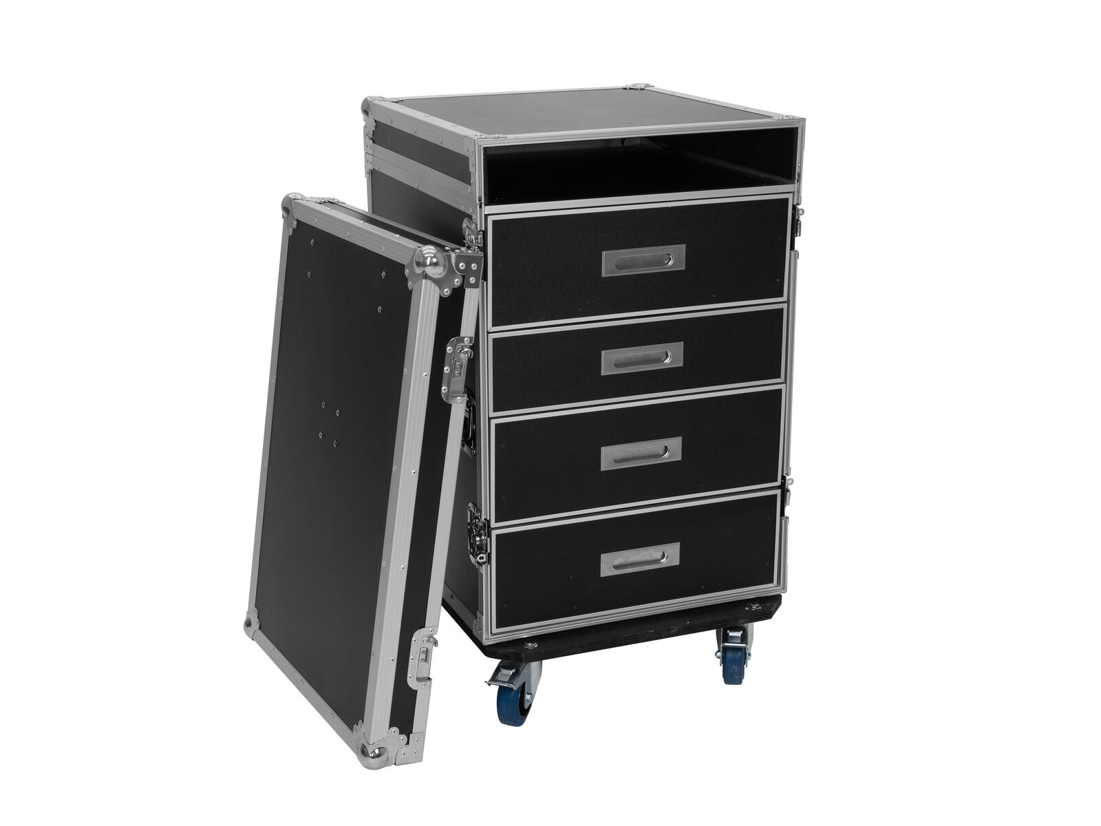 Roadinger Universal-Schubladen-Case WDS-2 mit Rollen