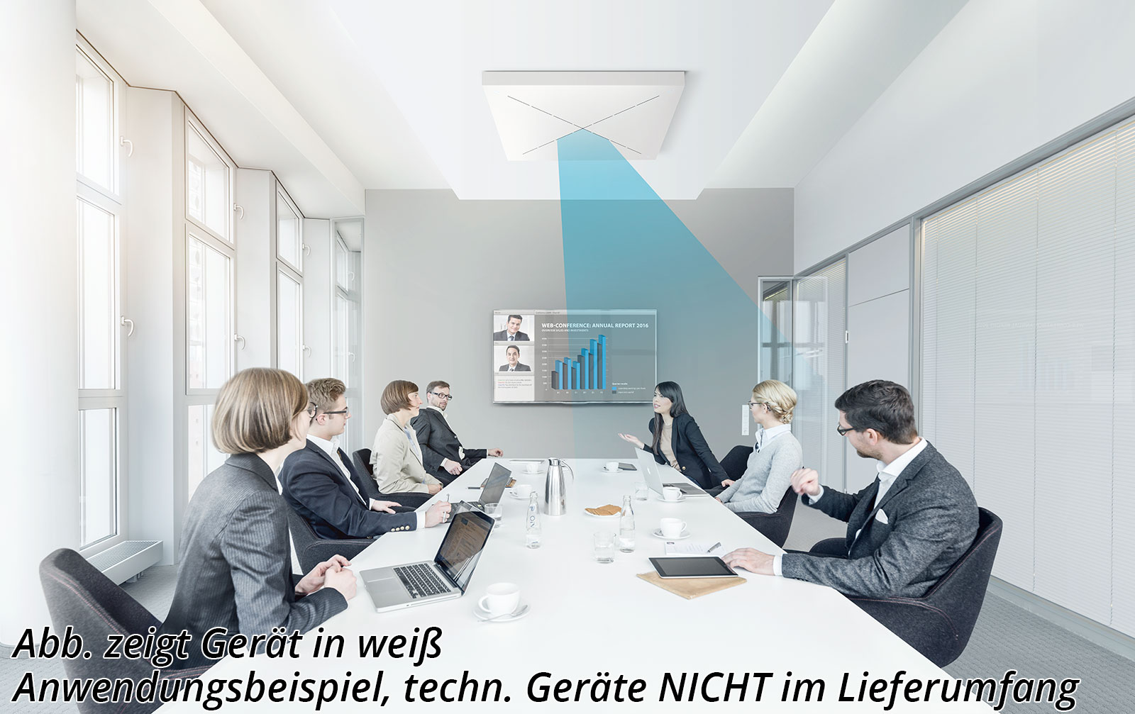 Sennheiser SL TeamConnect Ceiling Mic II Black Deckenmikrofon
