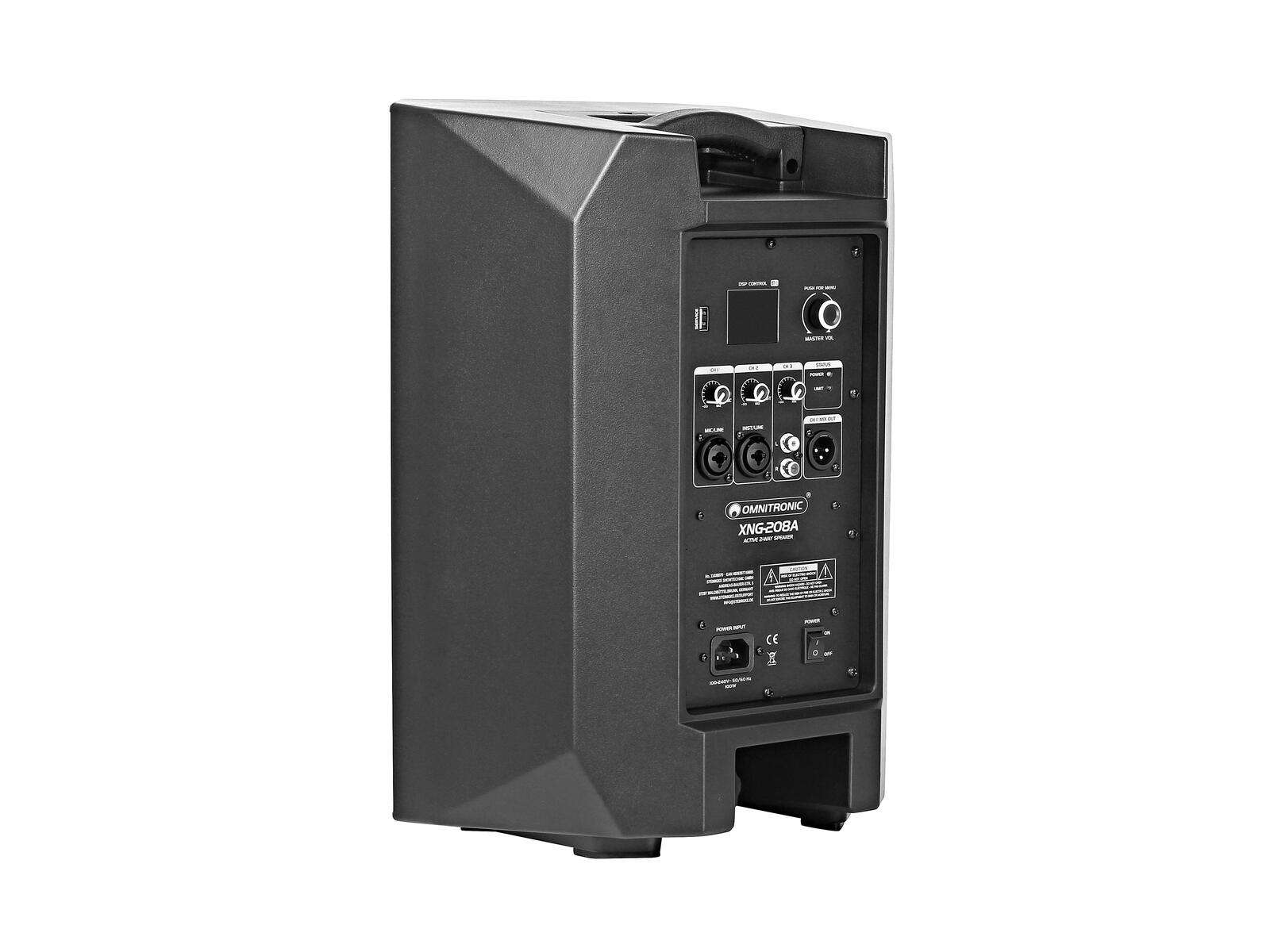 Omnitronic XNG-208A 2-Wege Lautsprecher, aktiv, DSP
