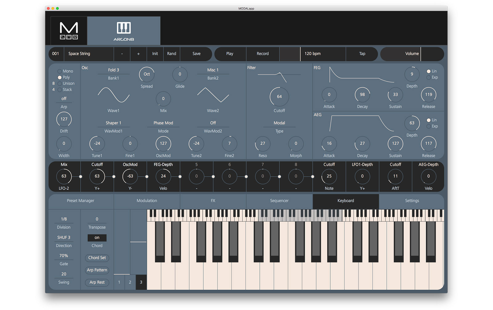 Modal Electronics Argon 8 M