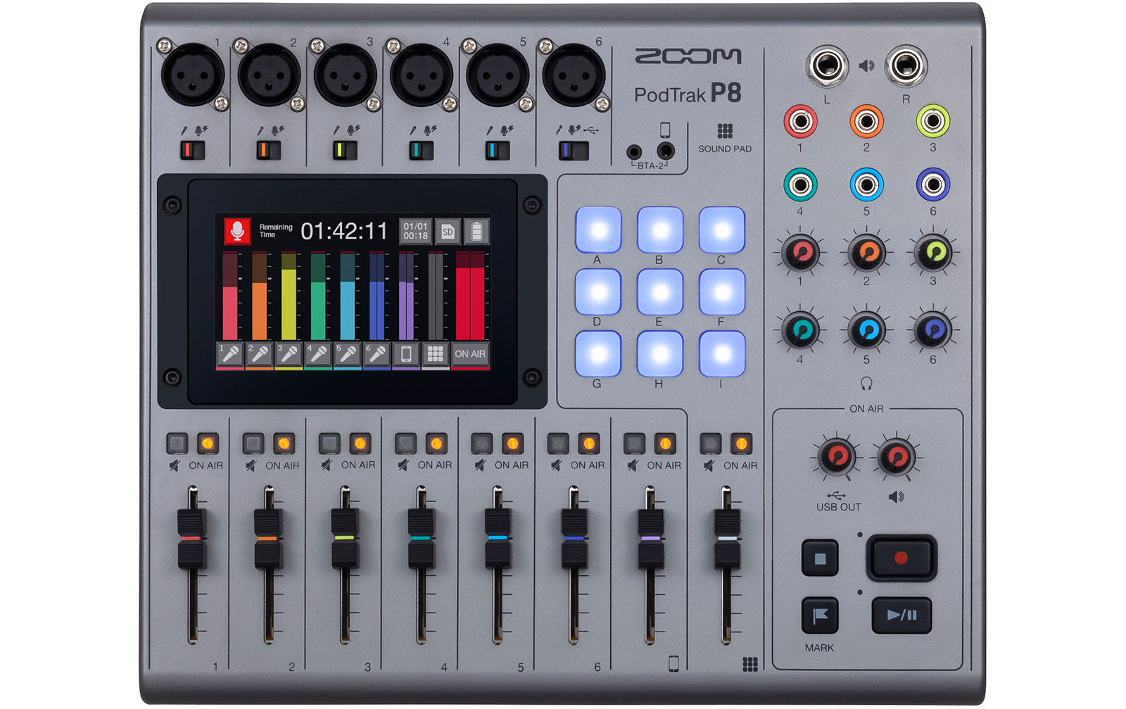 Zoom Podtrack P8