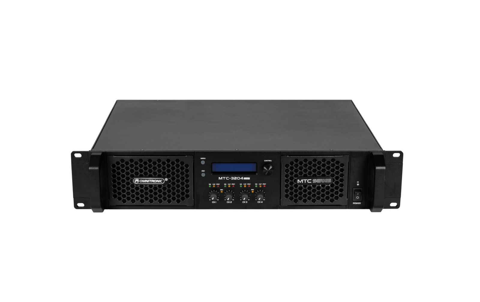 Omnitronic MTC-3204DSP 4-Kanal Endstufe mit DSP