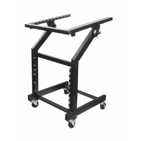 Showgear 19 zoll Rack, metall mit verstellbarem Oberteil