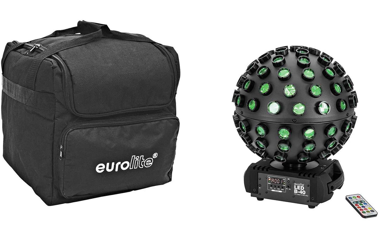 Eurolite Set LED B-40 HCL MK2 + Soft-Bag