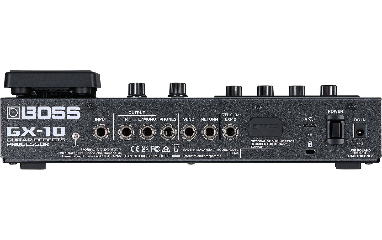 Boss GX-10 Gitarren-Effektprozessor