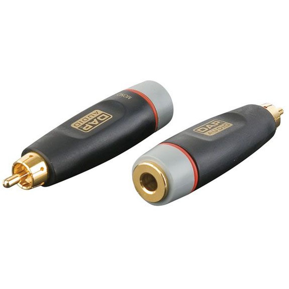 DAP XGA05 Adapter - 1x Cinch male - 1x Klinke Female Stereo