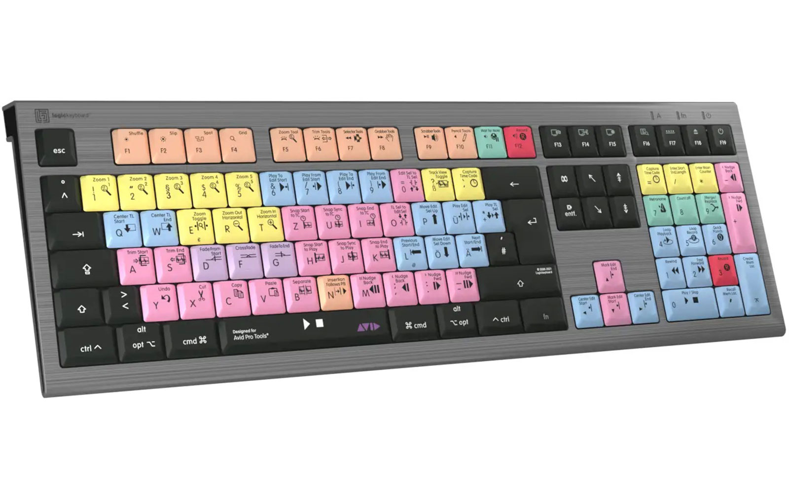 LogicKeyboard Avid Pro Tools Astra 2 DE, Mac