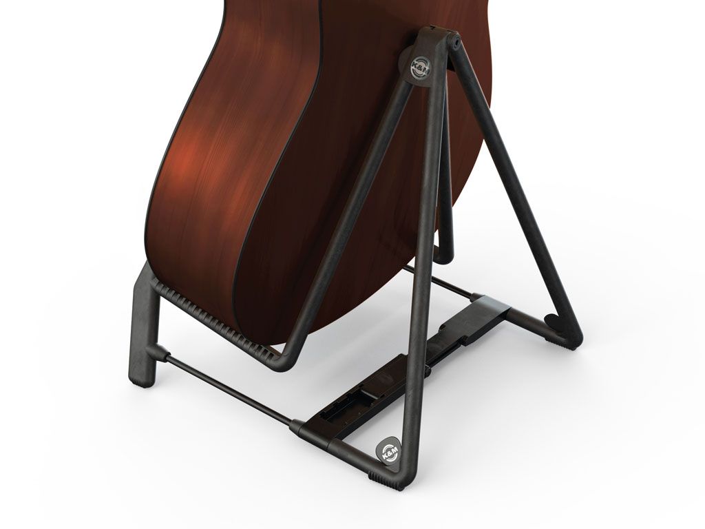 K&M 17580 A-Gitarrenständer »Heli 2«, schwarz