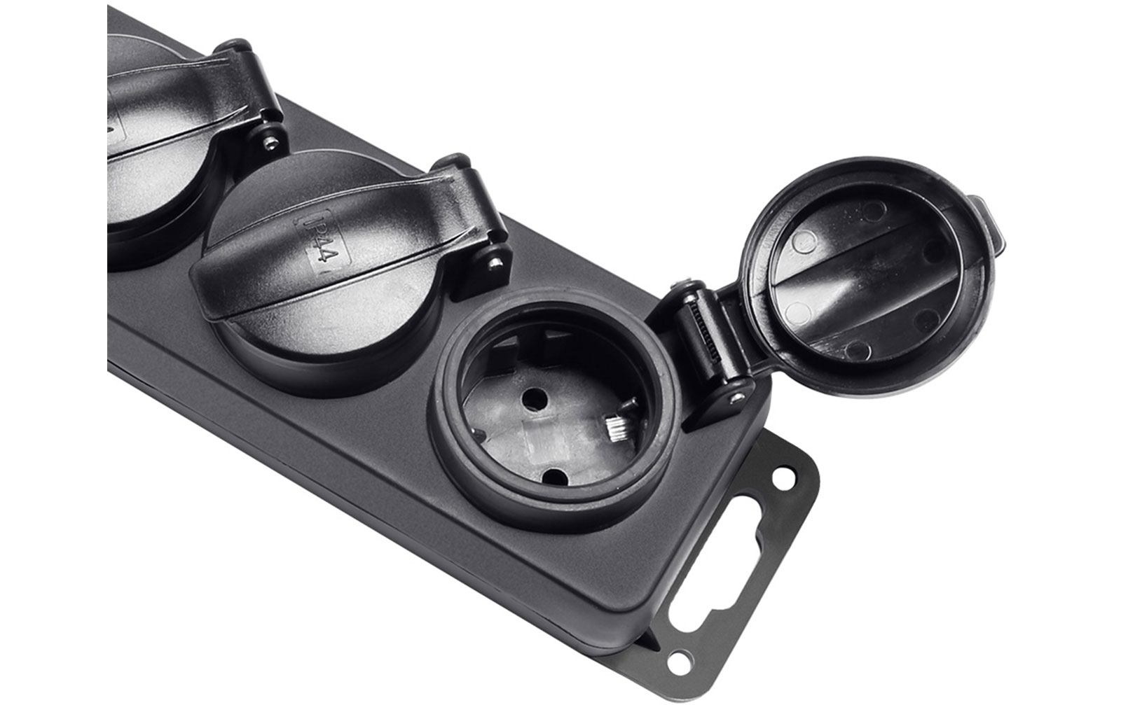 Adam Hall 8747 IP 5 5-fach Steckdosenleiste Schutzart IP44