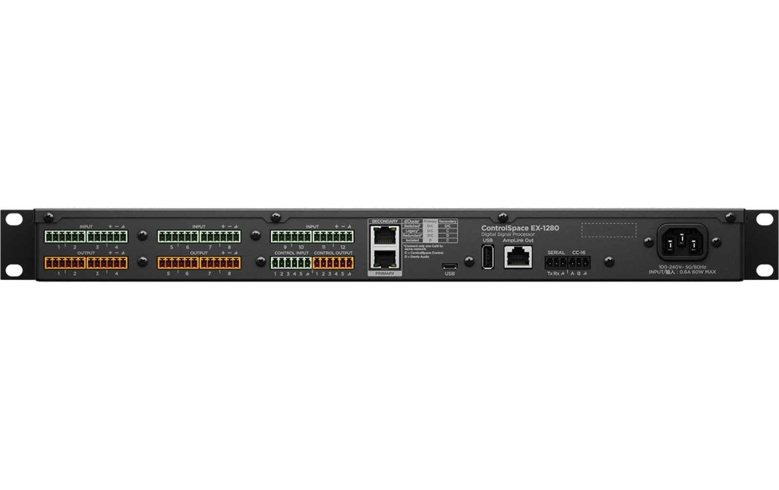 Bose Pro ControlSpace EX-1280 Digital Signal Processor schwarz, Stück