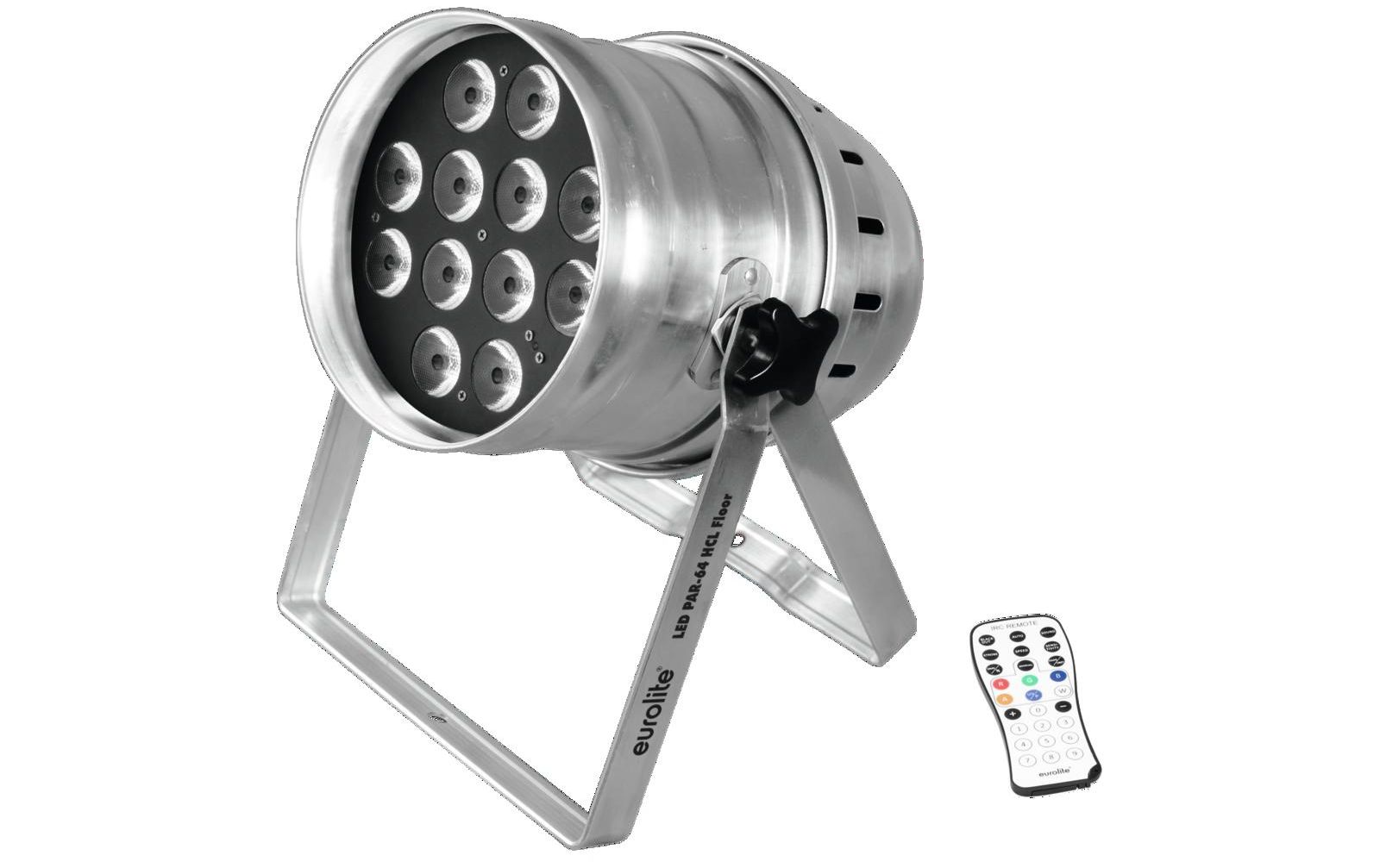 Eurolite LED PAR-64 HCL 12x10W Floor silber
