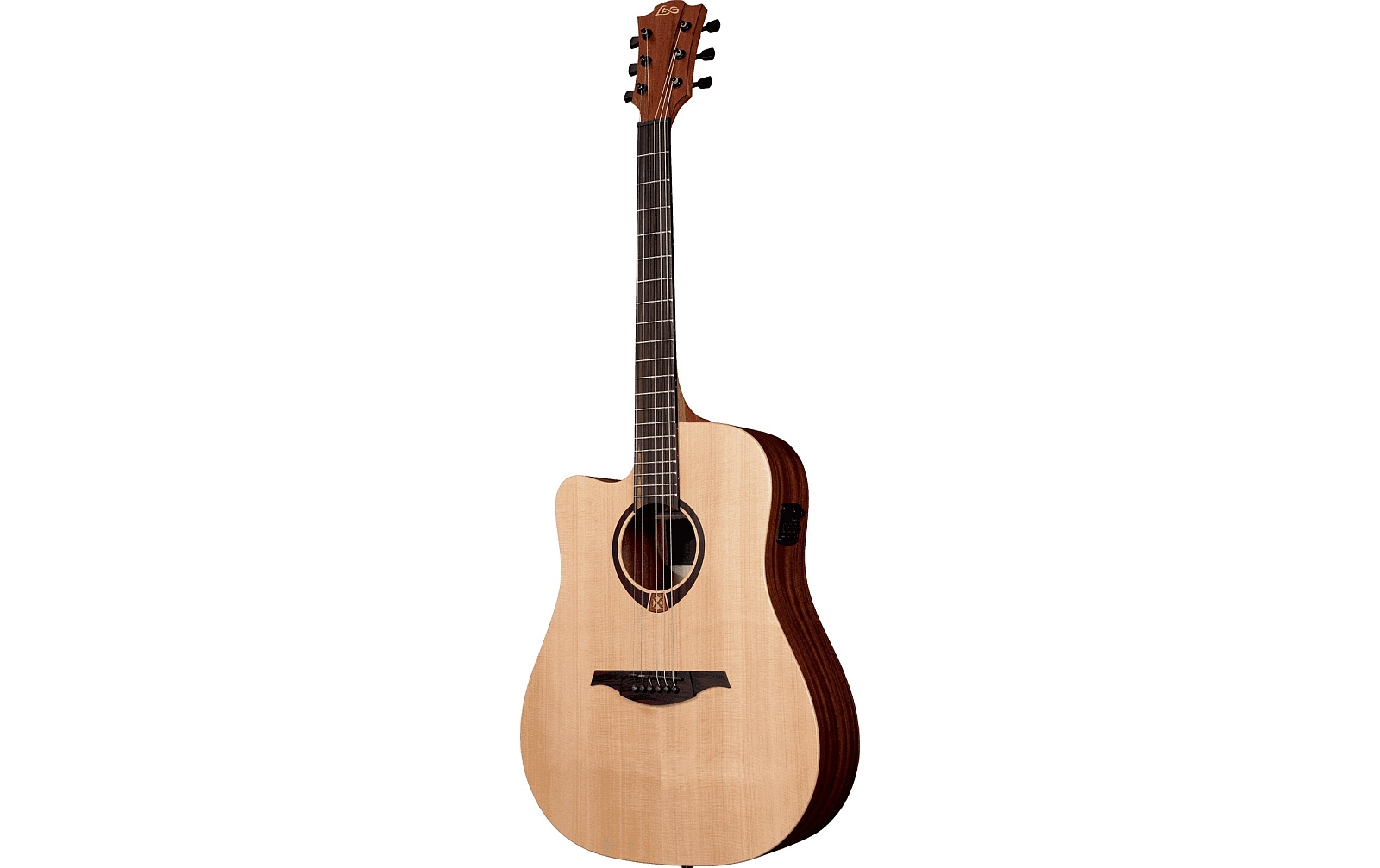 LAG Tramontane 70 Linkshänder Westerngitarre, Dreadnought, Pickup
