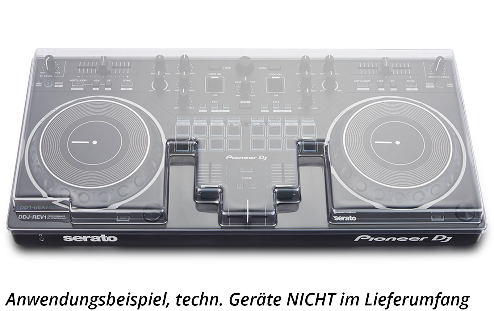 Decksaver LE Pioneer DJ DDJ-REV1 Staubschutzabdeckung