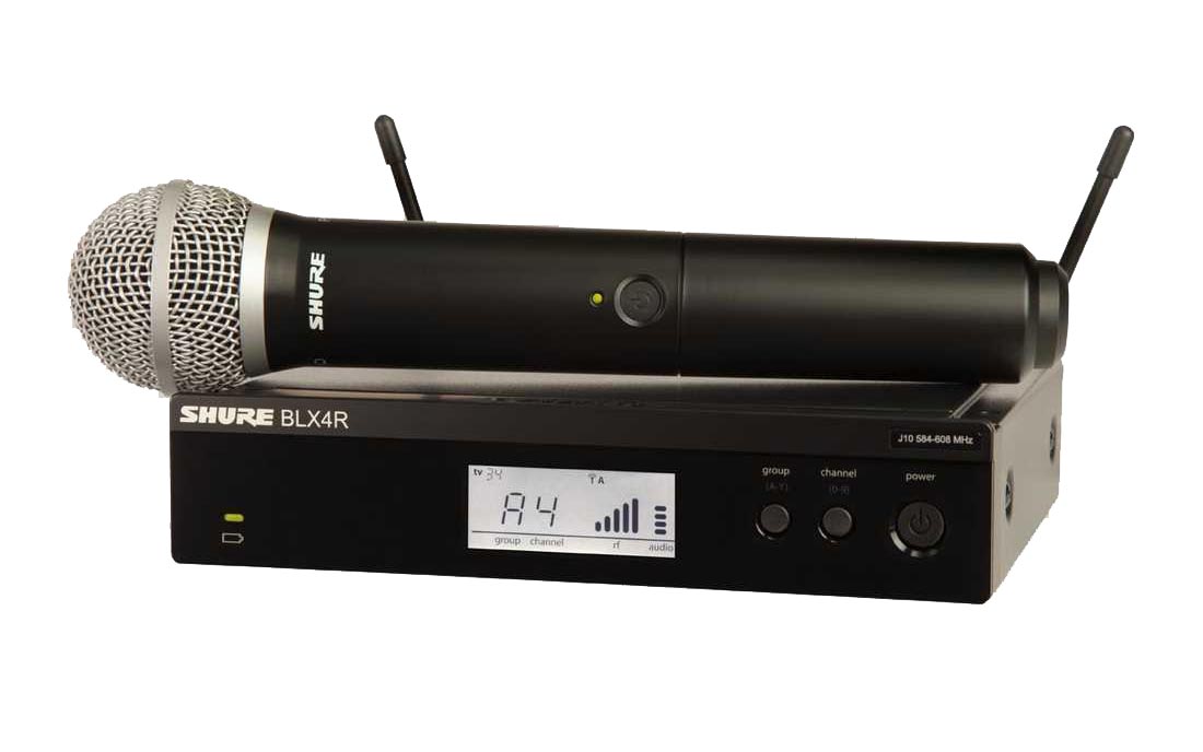 Shure BLX24R/PG58 K3E Funksystem (606 bis 630 MHz)