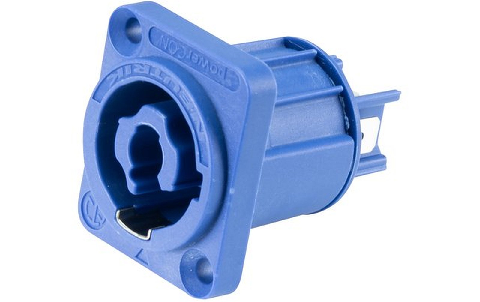Neutrik PowerCon Einbaustecker bl NAC3MPXXA