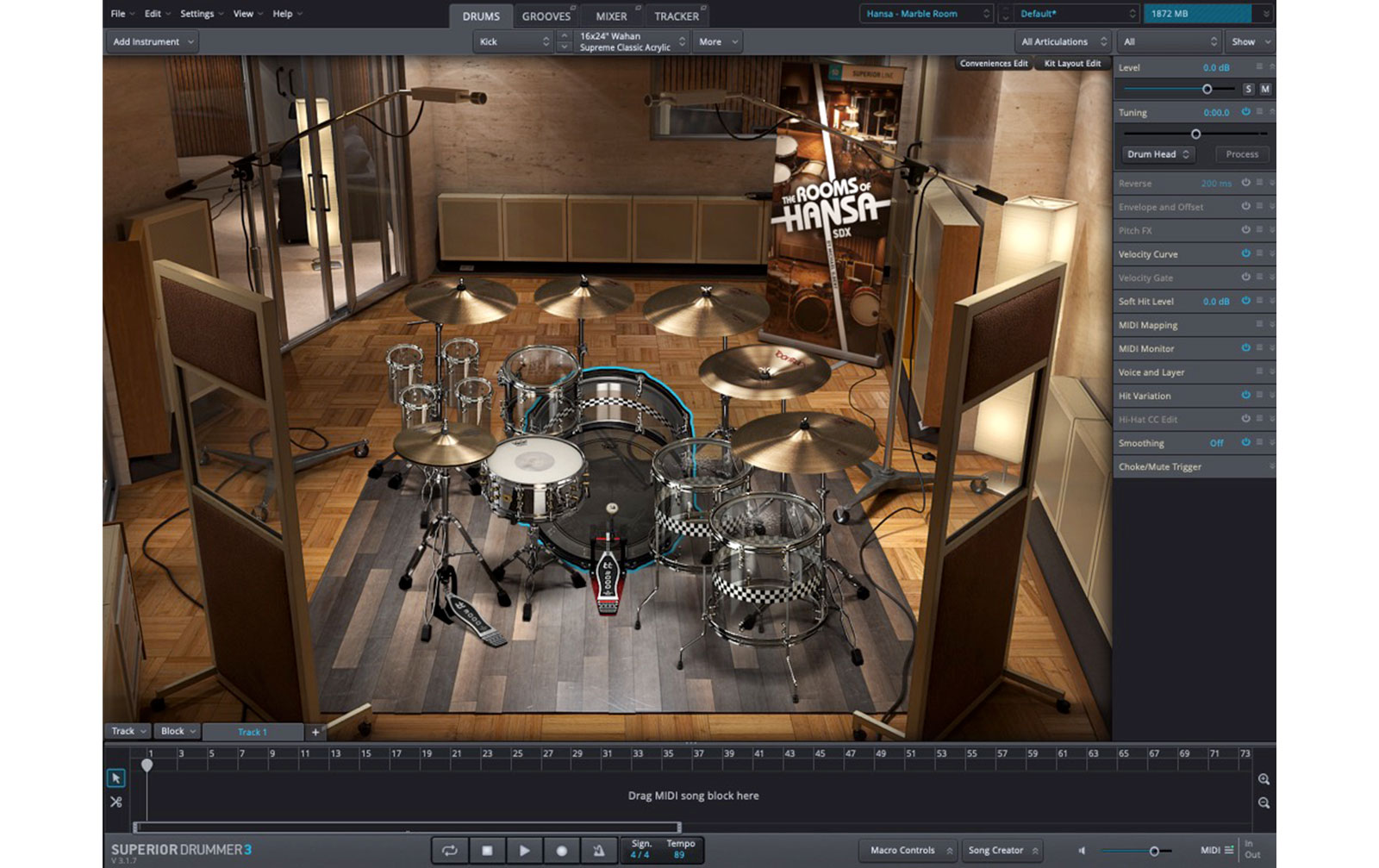 ToonTrack The Rooms of Hansa SDX (Licence Key)
