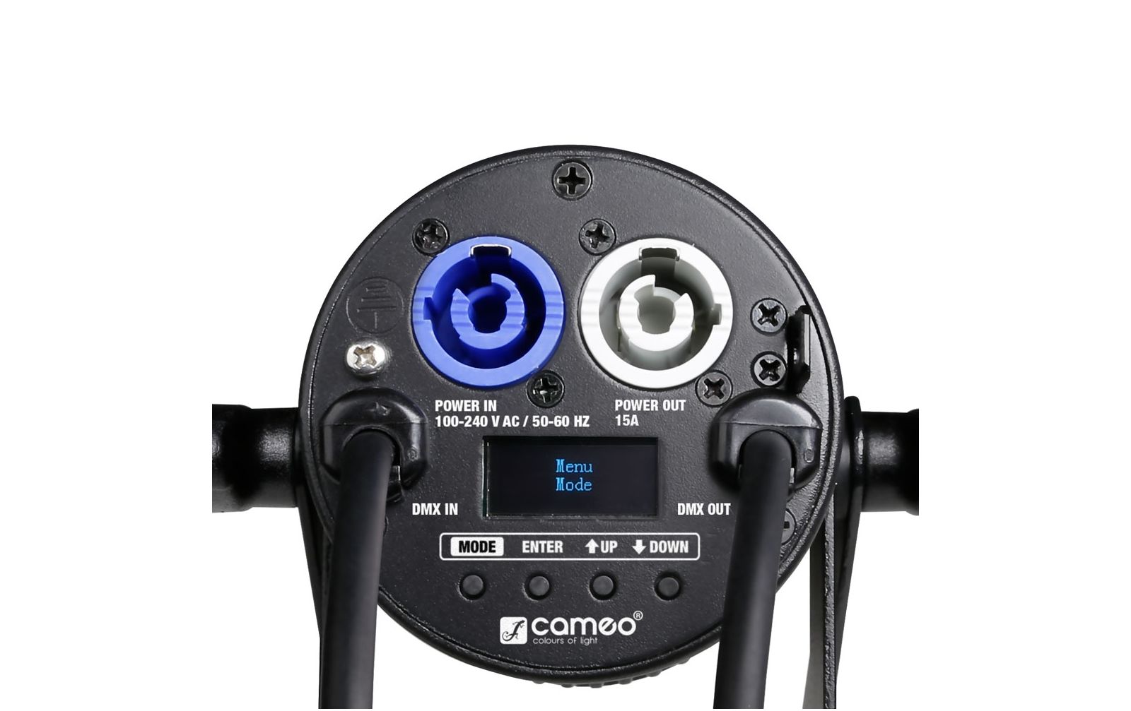 Cameo Q-Spot 15 W Kompakter Spot mit 15W warmweißer LED in schwarzer Ausführung