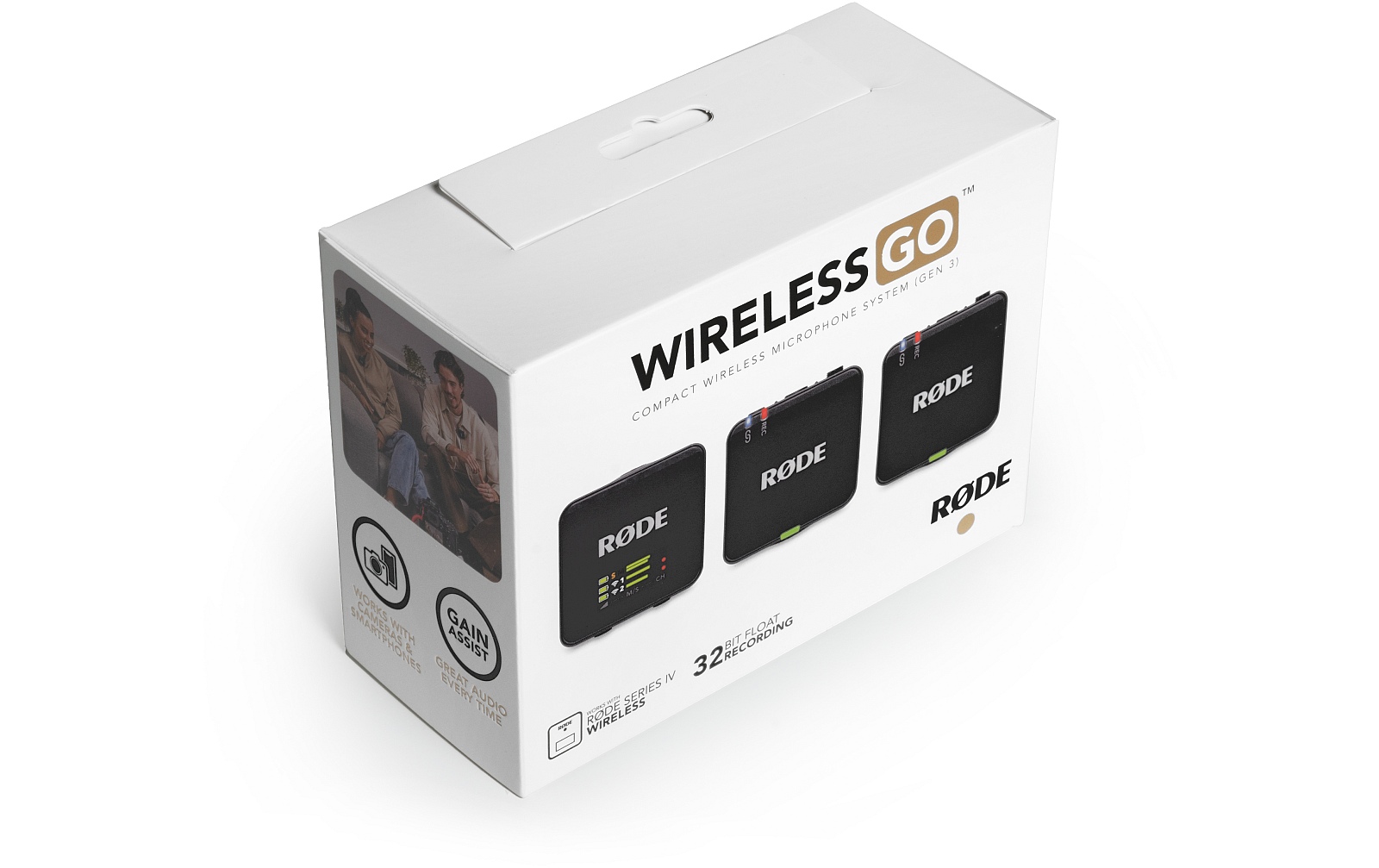 Rode Wireless GO (Gen 3) Drahtlos Mikrofonsystem