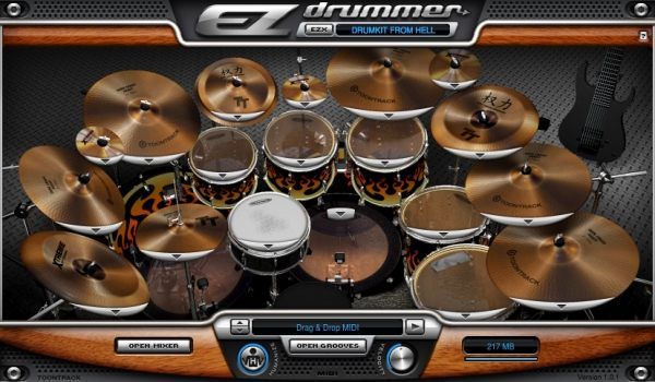 ToonTrack Drumkit from hell EZX (DFH) (Licence Key)