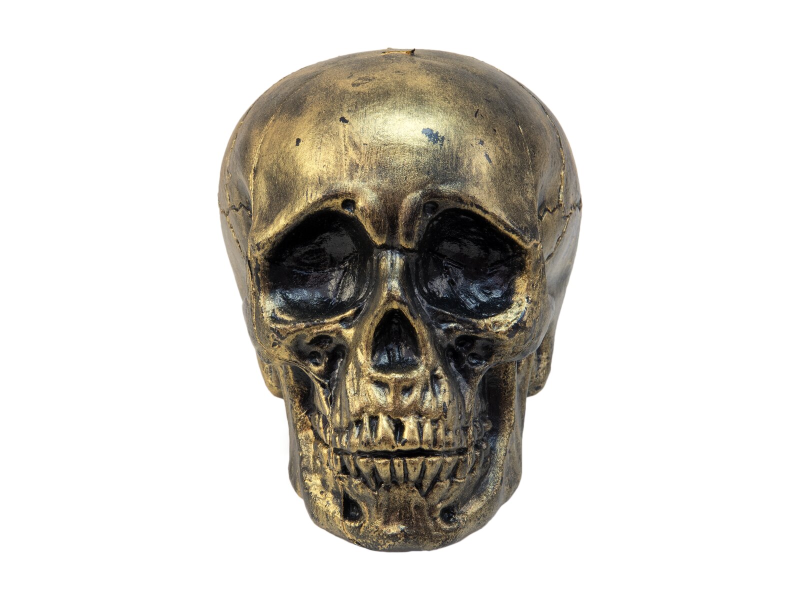 Europalms Halloween Totenkopf, gold