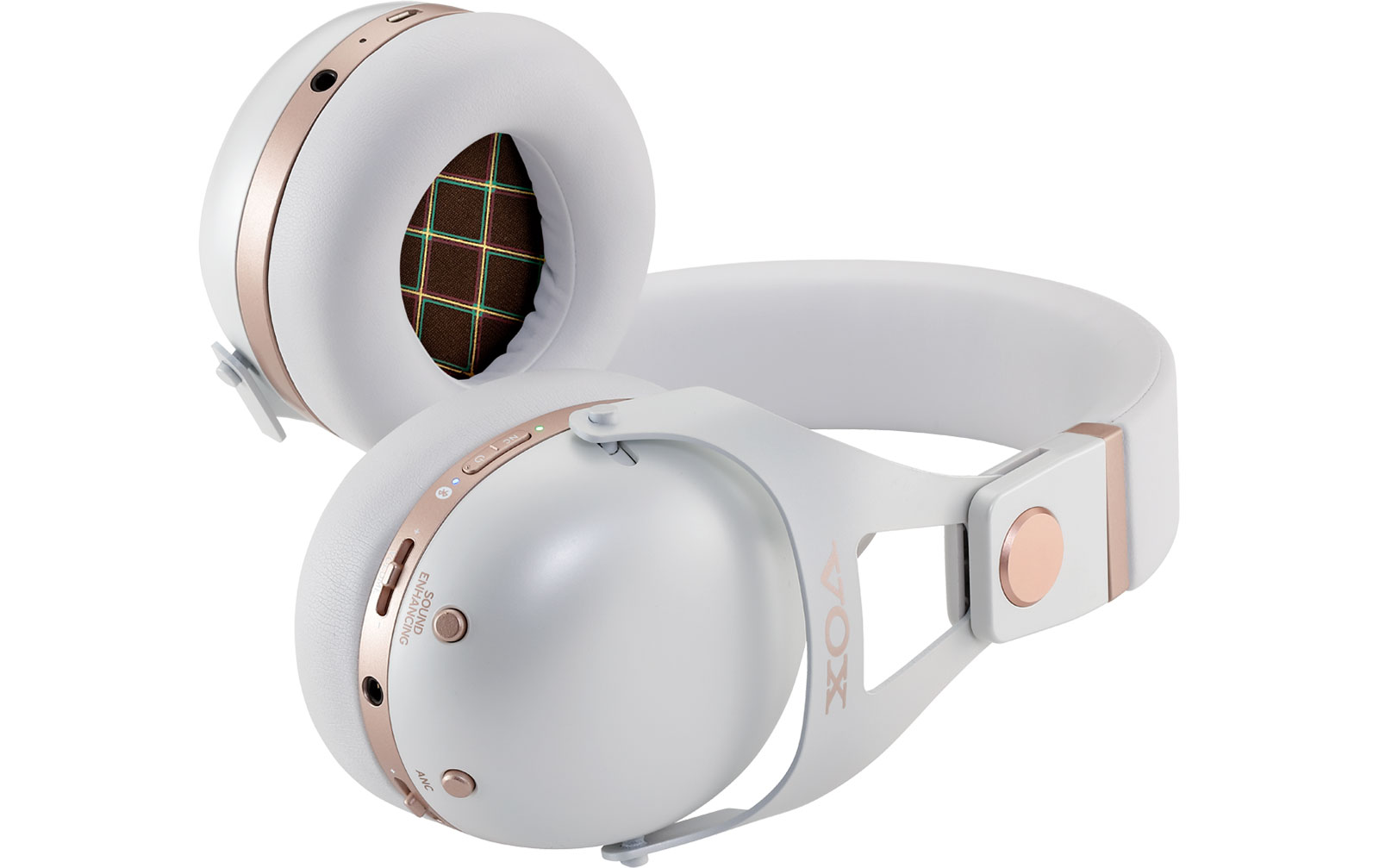 Vox VH-Q1 Noise Cancelling Bluetooth Kopfhörer, weiß