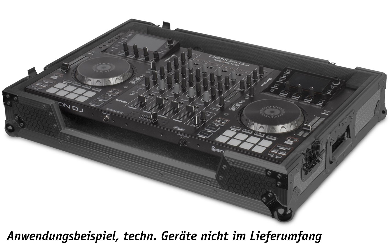 UDG Ultimate Flight Case Denon MCX8000 Black MK2 (U91032BL2)