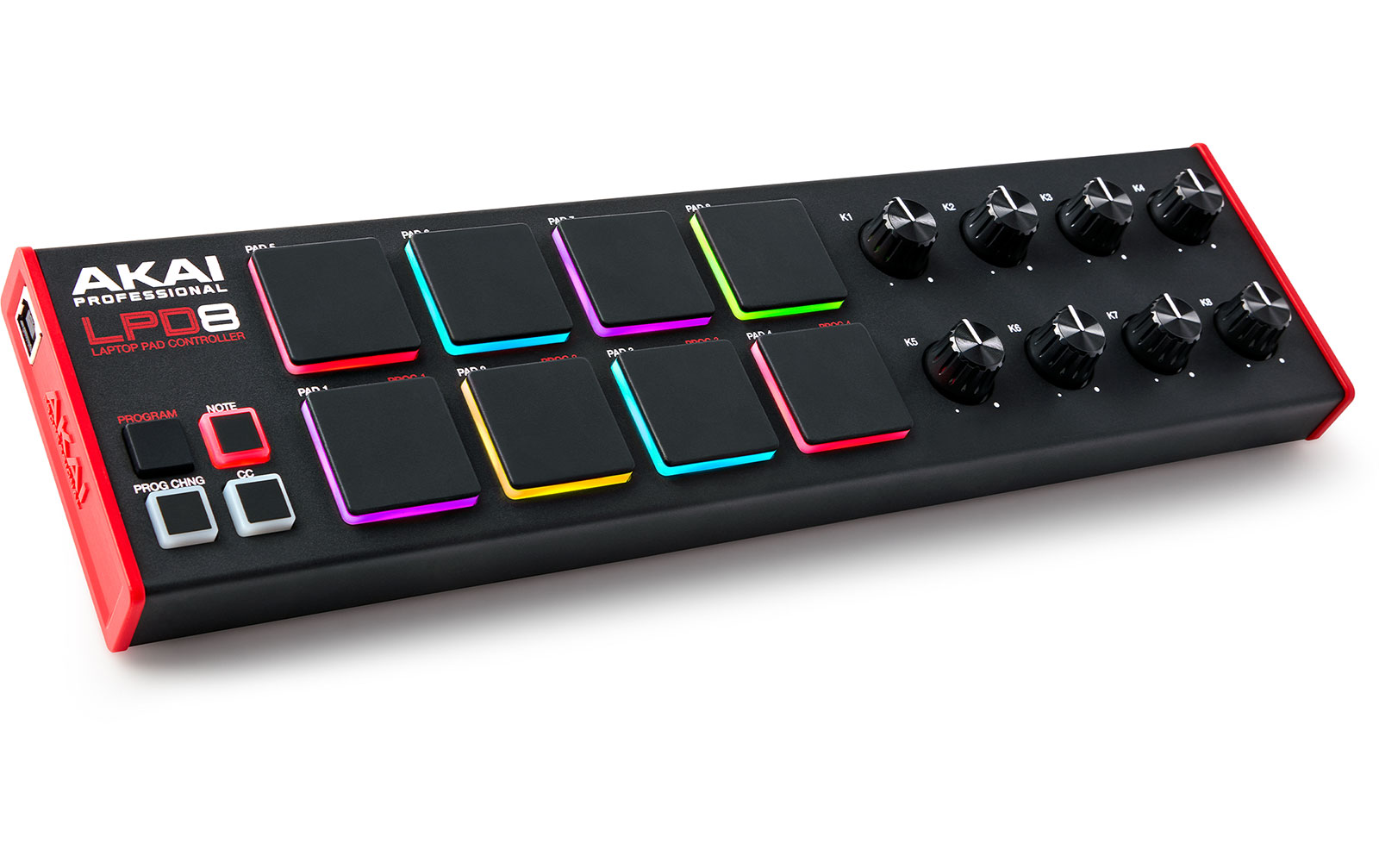 Akai Pro LPD 8 MK2 -  Laptop Pad Controller