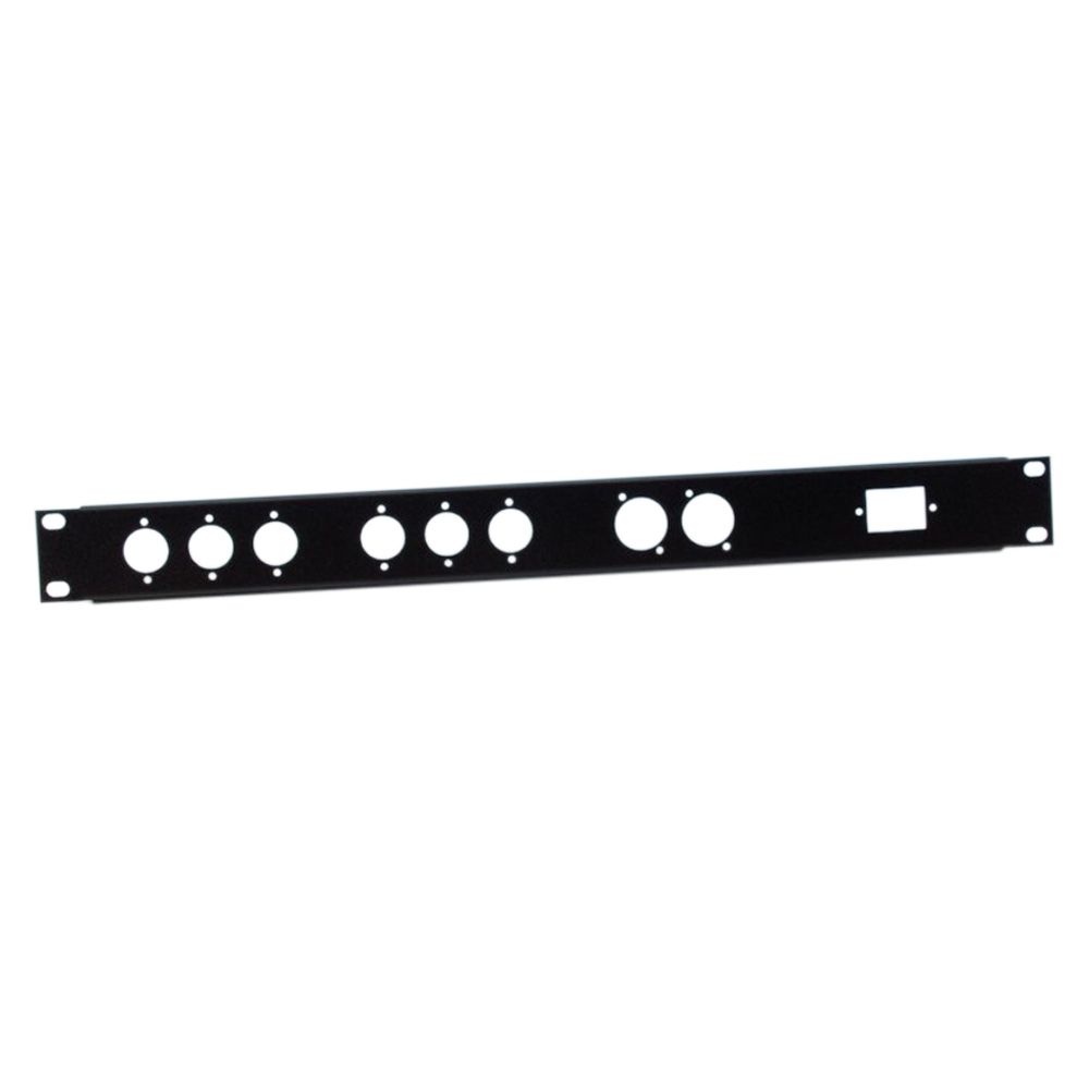 Adam Hall 872212 19" U-Rackblende 1 HE, universal