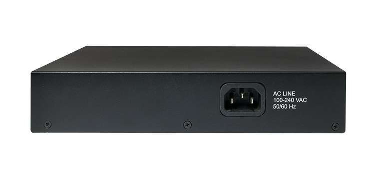 LogiLink Power over Ethernet (PoE) Switch, 10/100 MBit/s, 5-port