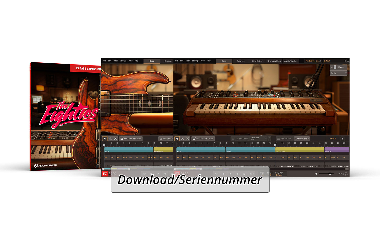 ToonTrack The Eighties EBX (Lizenz Code)