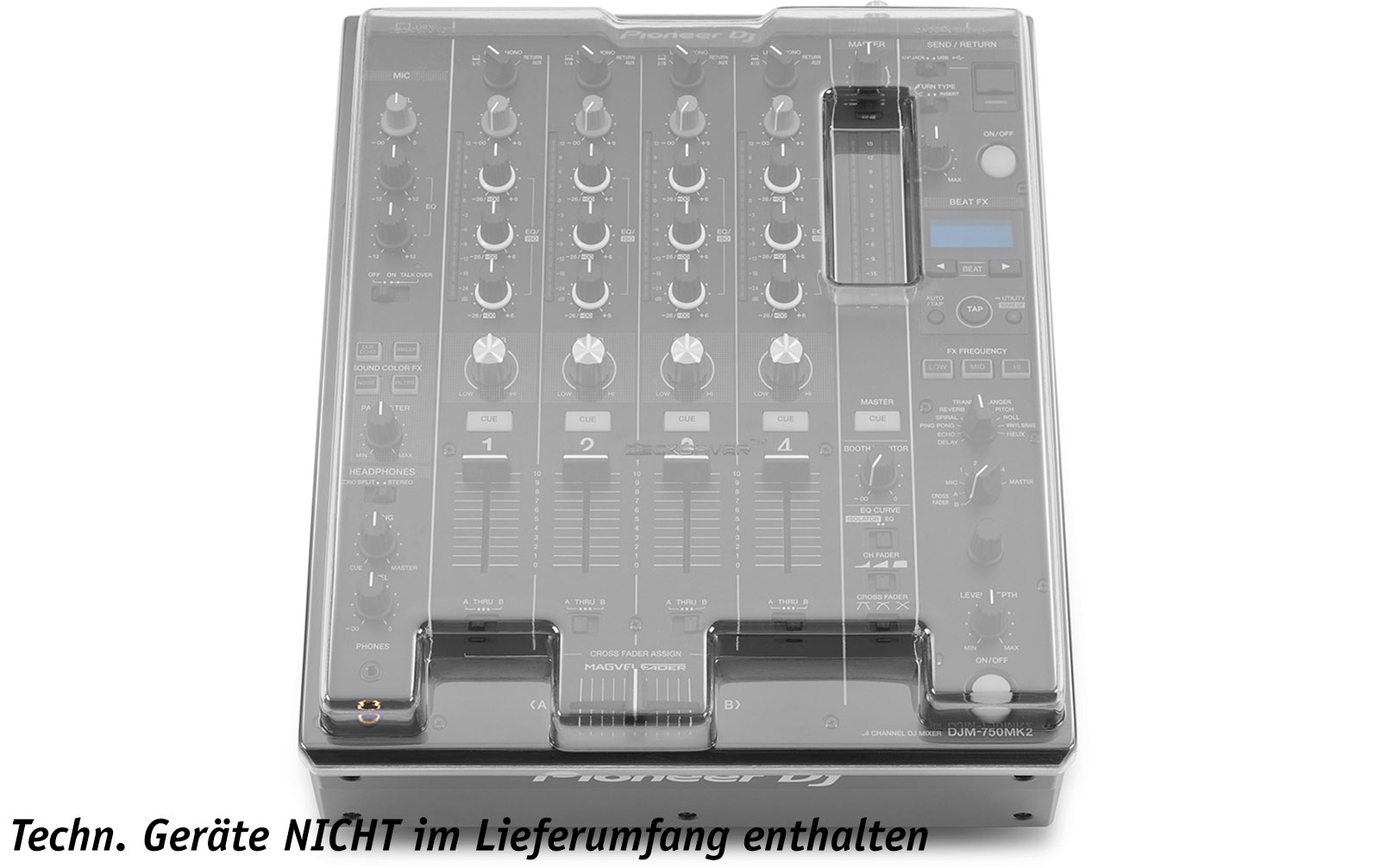 Decksaver Pioneer DJM-750 MKII Schutzabdeckung