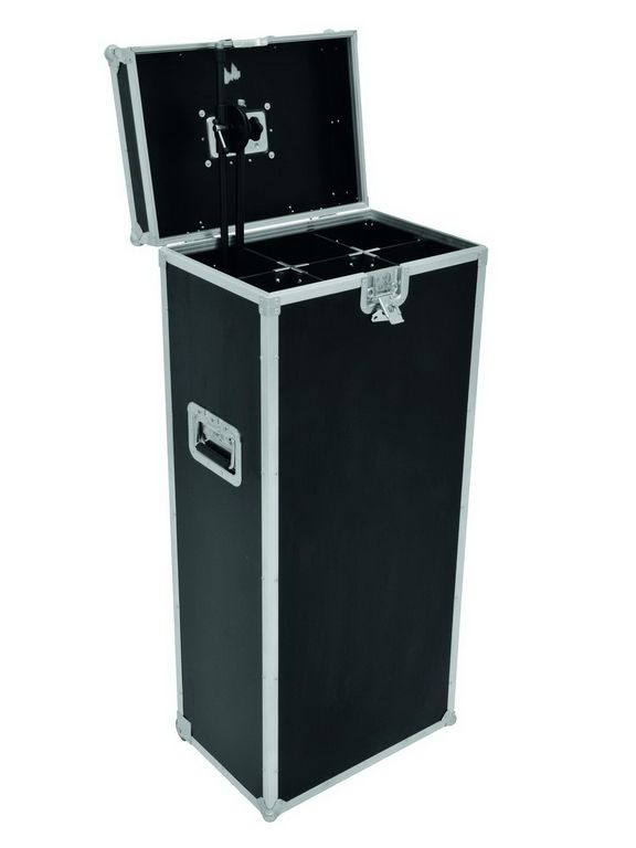 Roadinger Flightcase 6x Mikrofonständer