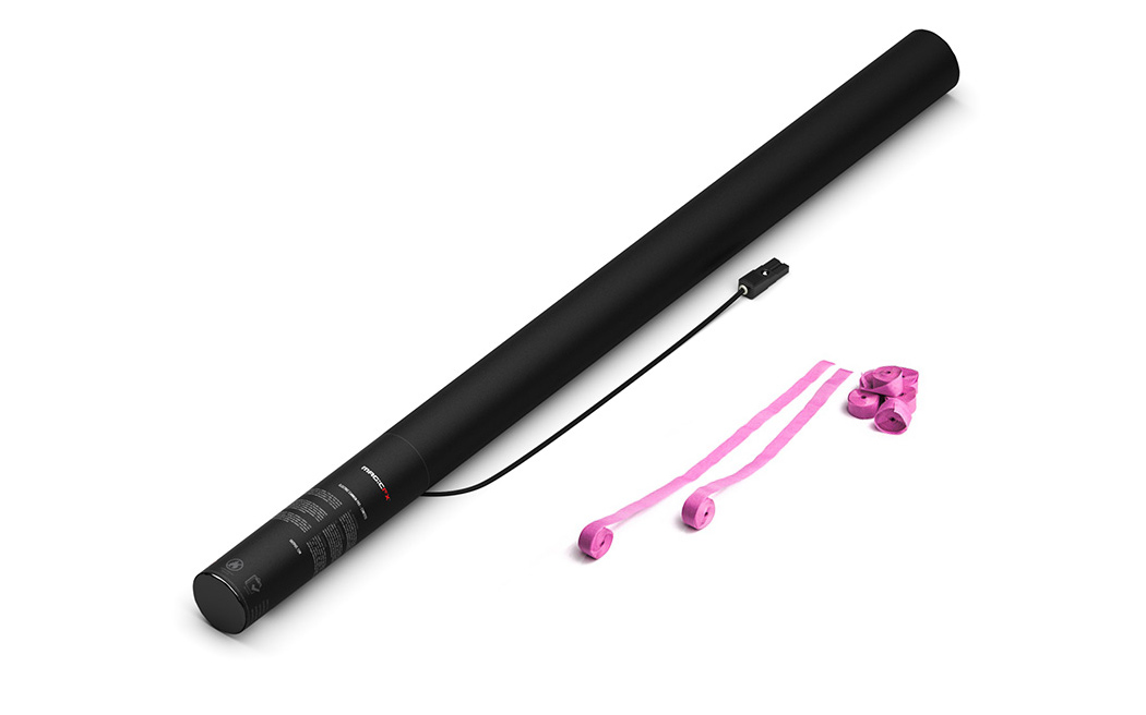 Magic FX Elektrische Luftschlangen Kanone Pro 80cm Pink