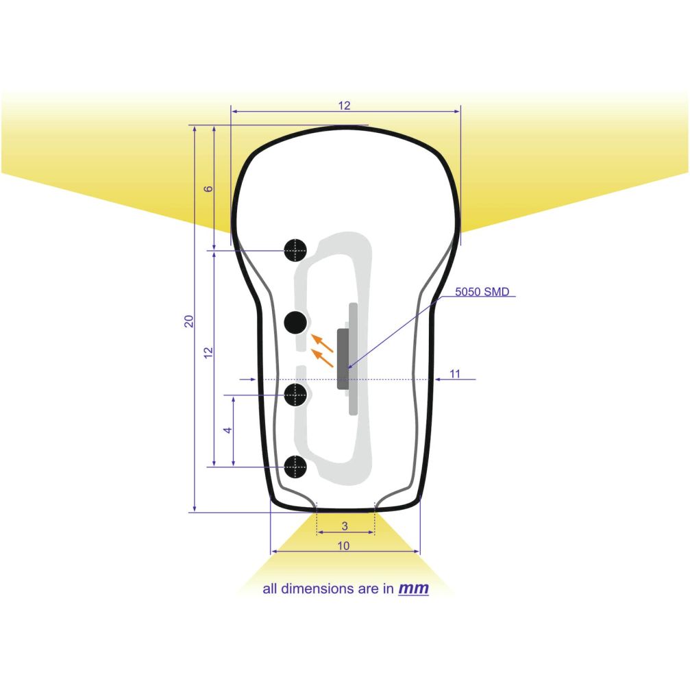 Eurolite LED Neon Flex 230V Slim RGB 100cm