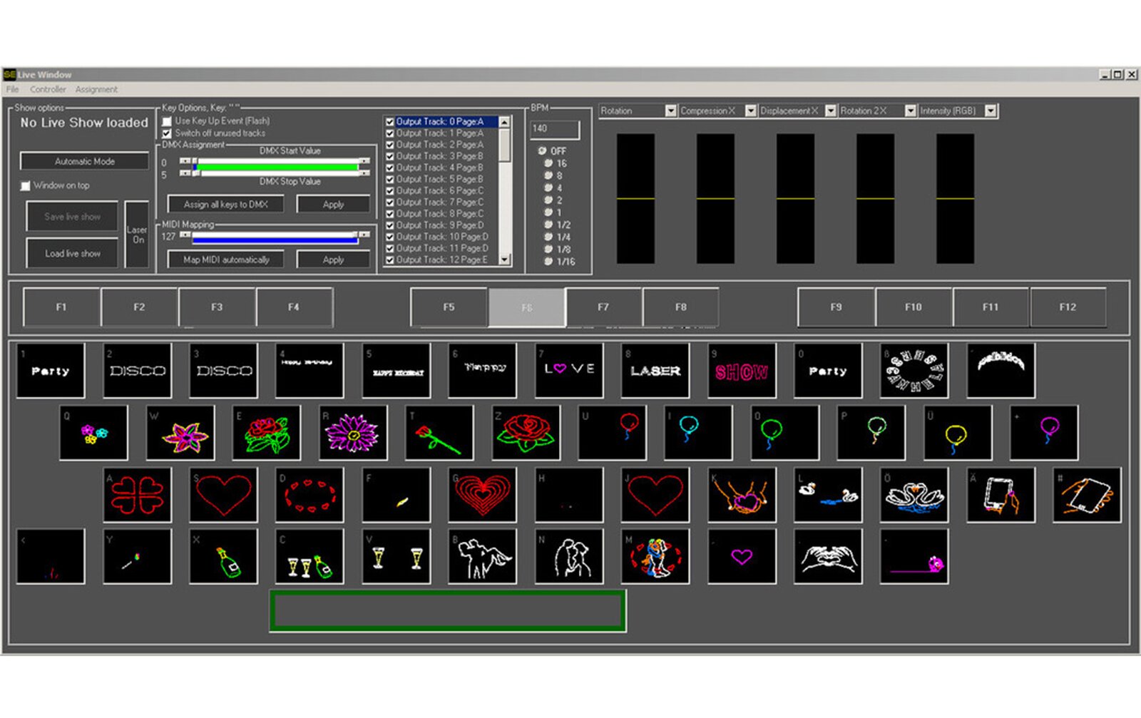 Laserworld Showeditor Set - Lasershow Software