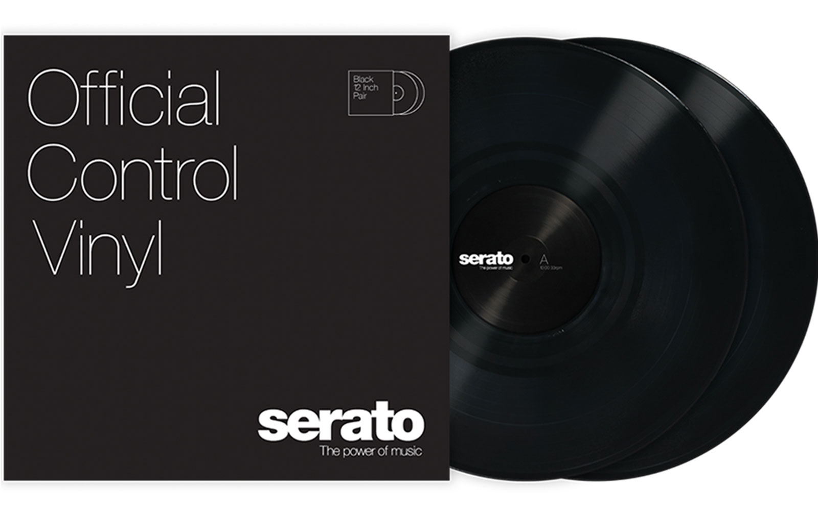 Serato Performance Control Vinyl, black