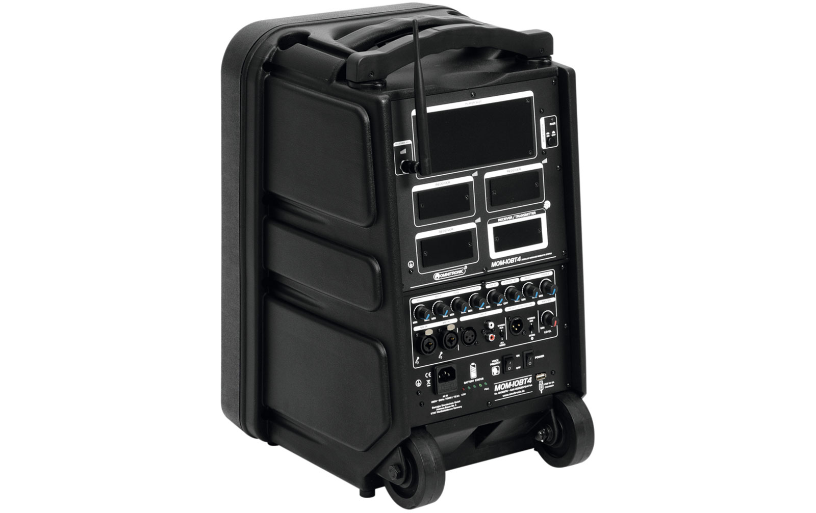 Omnitronic MOM-10BT4 Modulares Drahtlos-PA-System