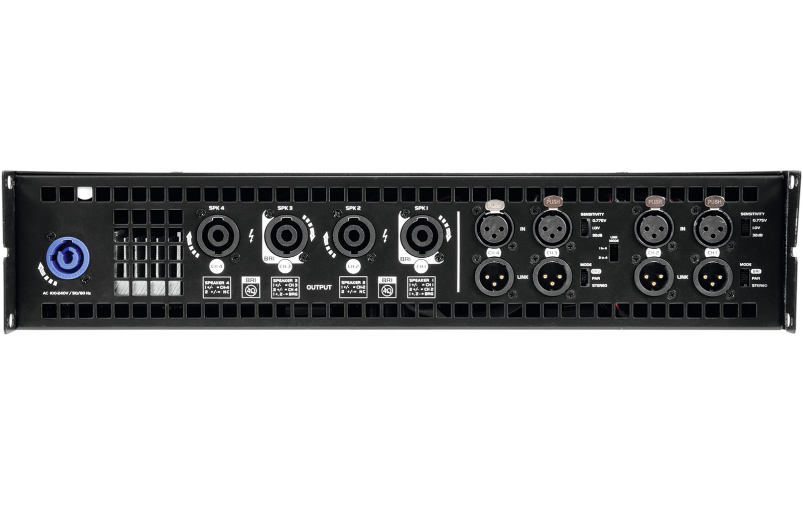 PSSO QDA-4400 4-Kanal-Endstufe