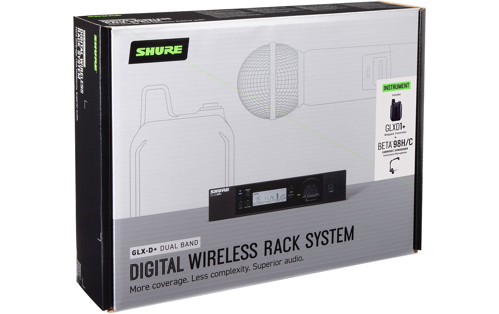 Shure GLXD14R+ Beta 98