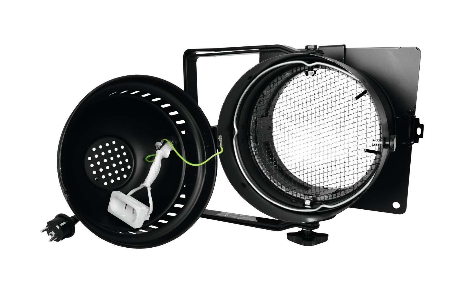 Eurolite PAR-64 Floor mit Stecker schwarz