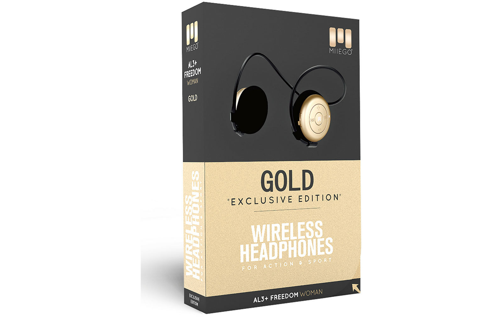Miiego AL3+ Woman Exclusive Edition - Sportkopfhörer - Gold