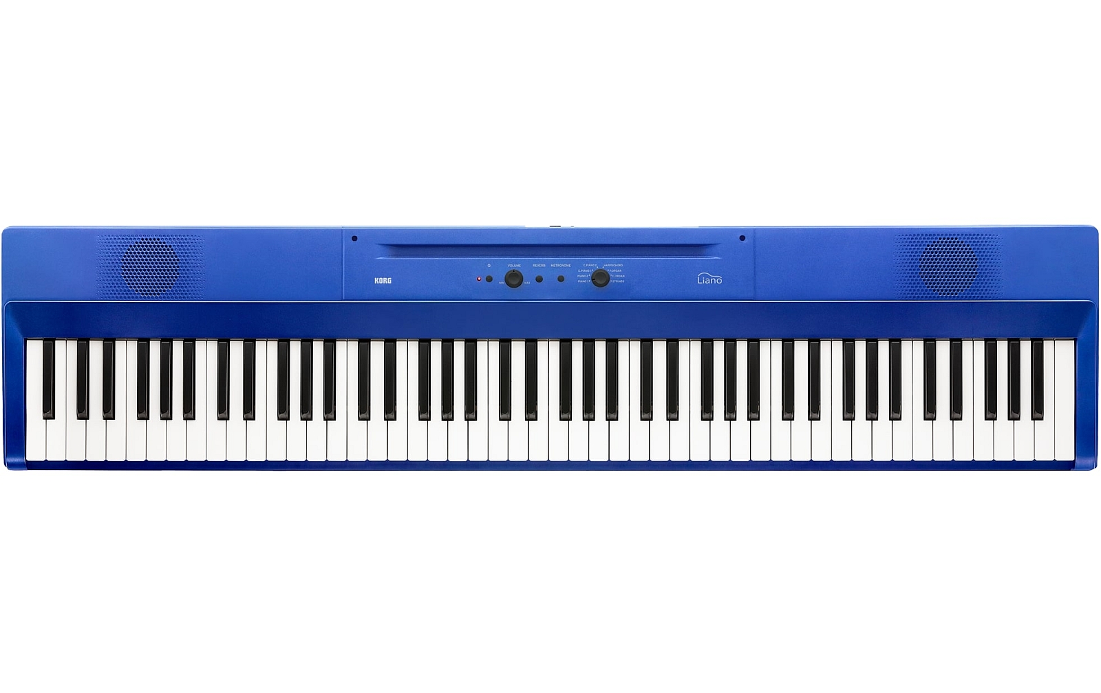 Korg Liano Digitalpiano, Metallic blau