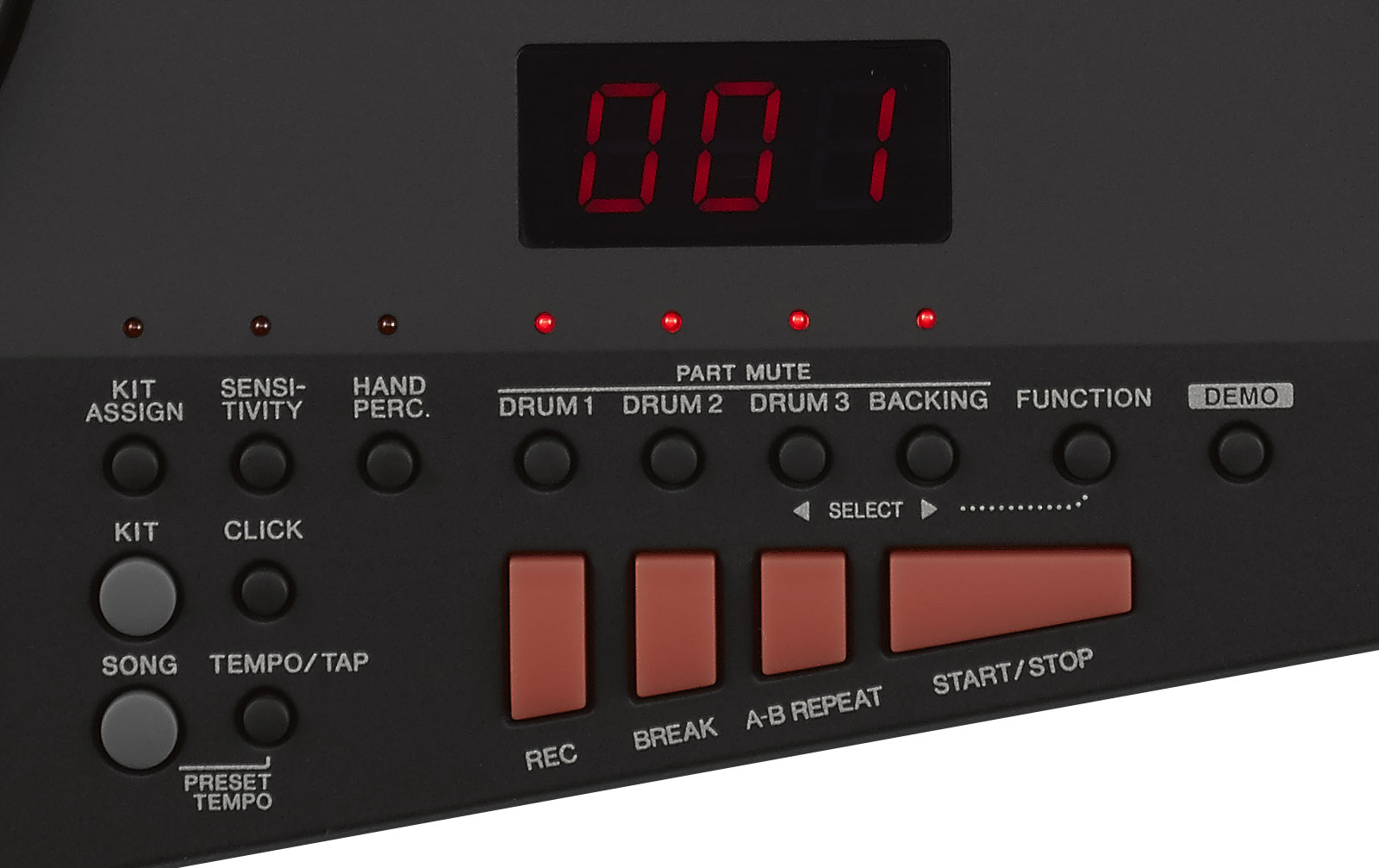 Yamaha DD-75 Schwarz